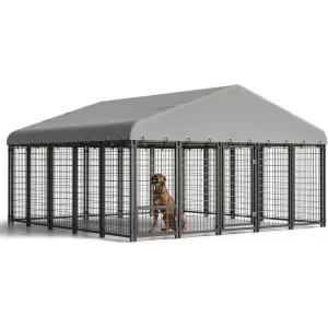 Large Dog Kennel Outside