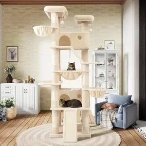 81in Multi-Level Tall Cat Tree Tower
